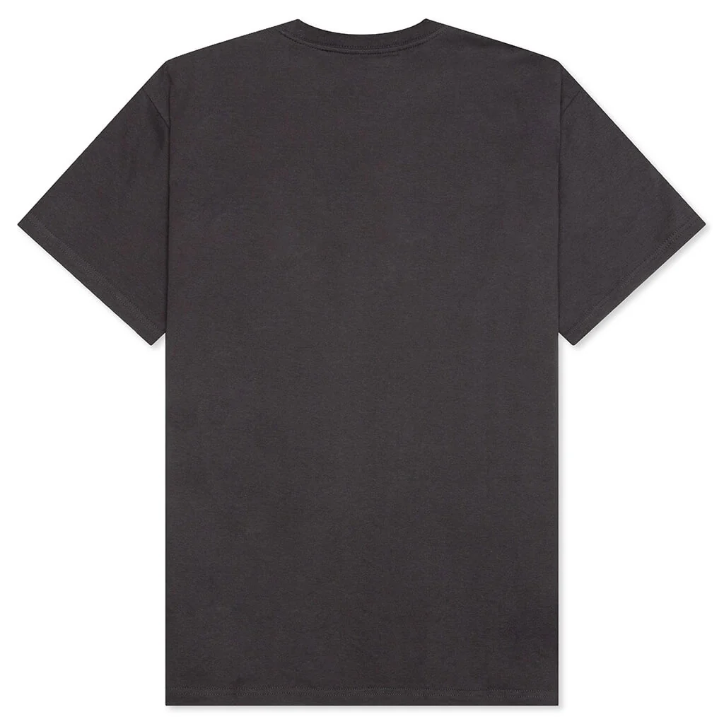 S/S Drip T-Shirt - Charcoal - Image 2