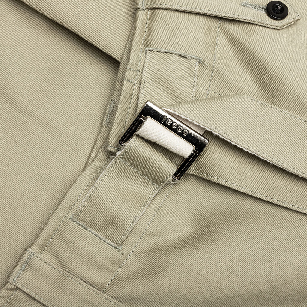 Cotton Chino Pants - Beige - Image 3