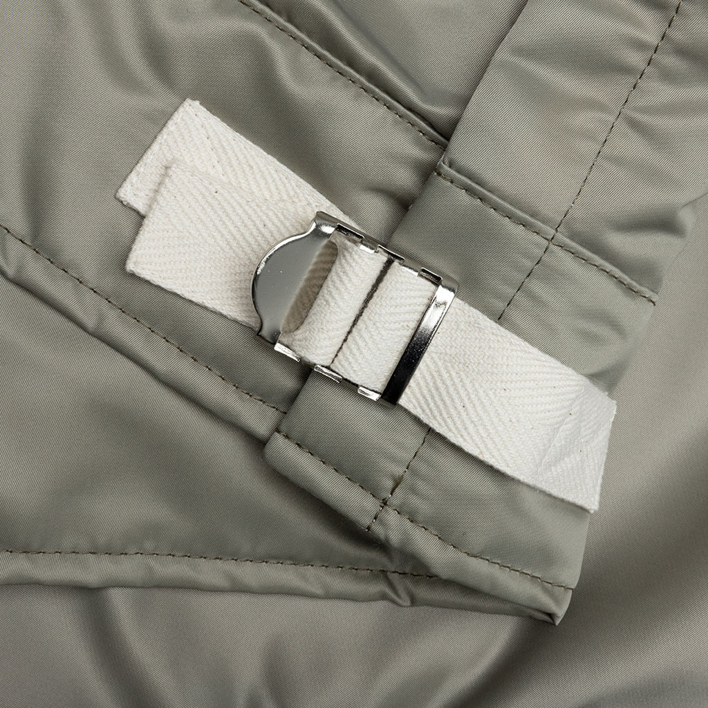 Nylon Twill Blouson - Light Khaki - Image 7