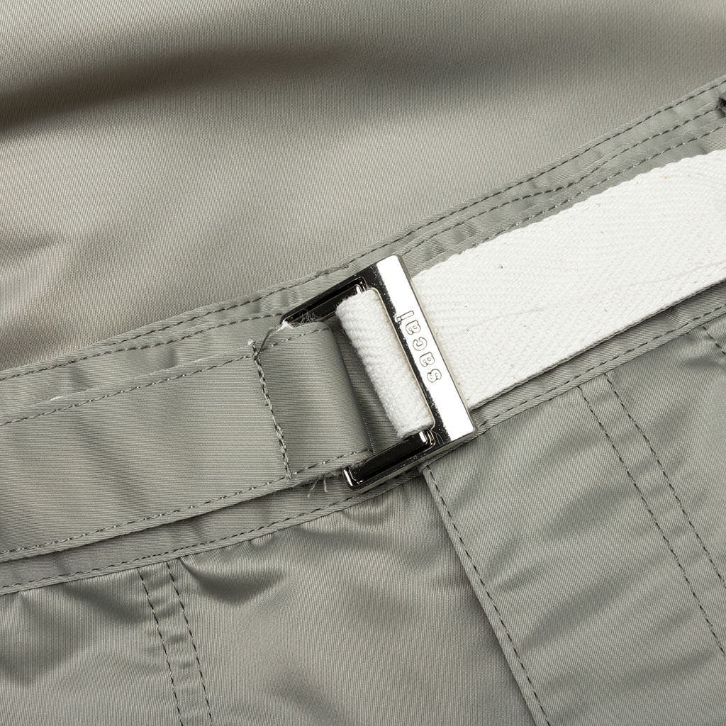 Nylon Twill Shorts - Light Khaki - Image 3