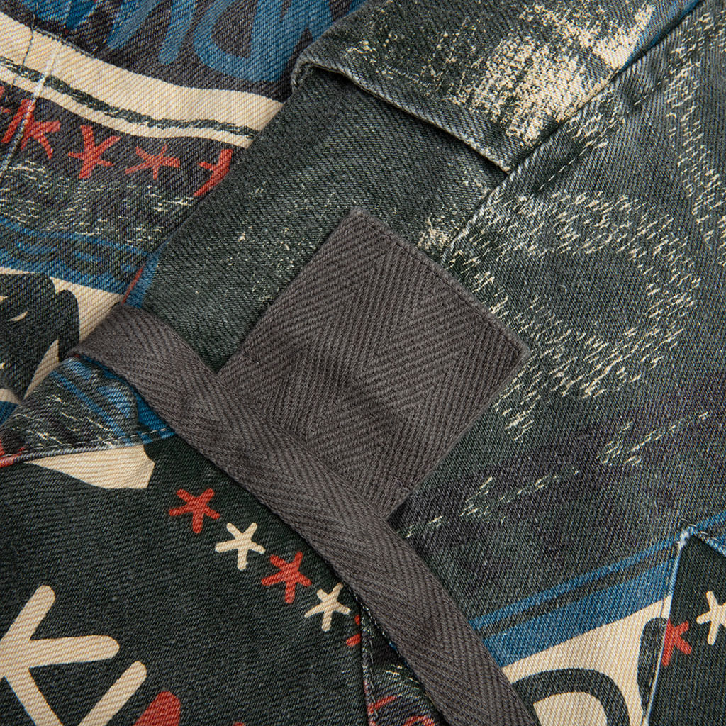 Sacai x Eric Haze Denim Blouson - Green - Image 7