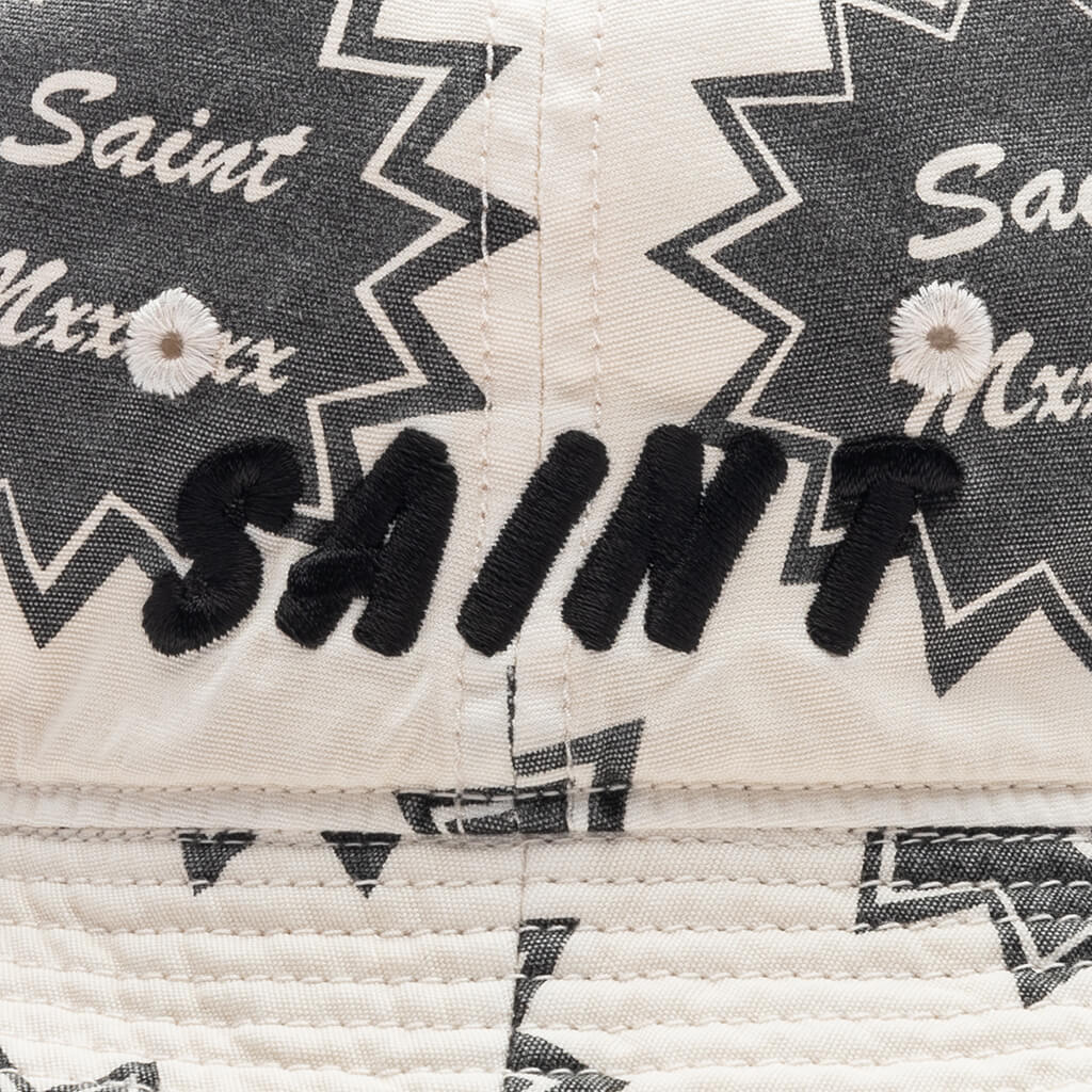 Saint Bucket Hat - White - Image 2