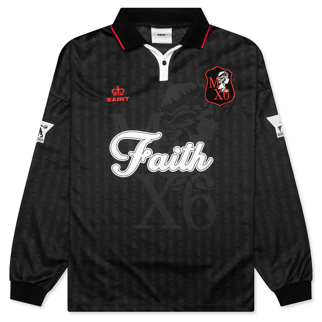 Faith Soccer Shirt - Black