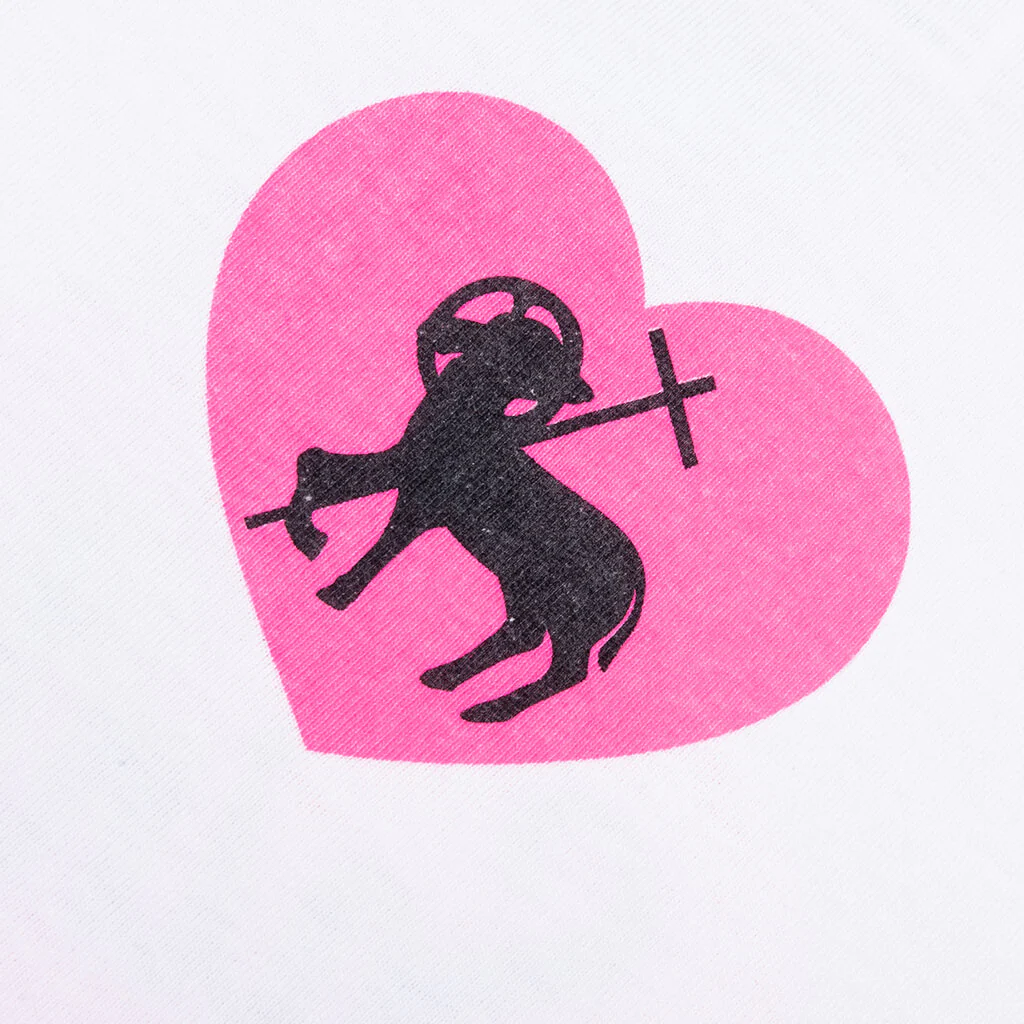 Heart Saint S/S Tee - White - Image 4