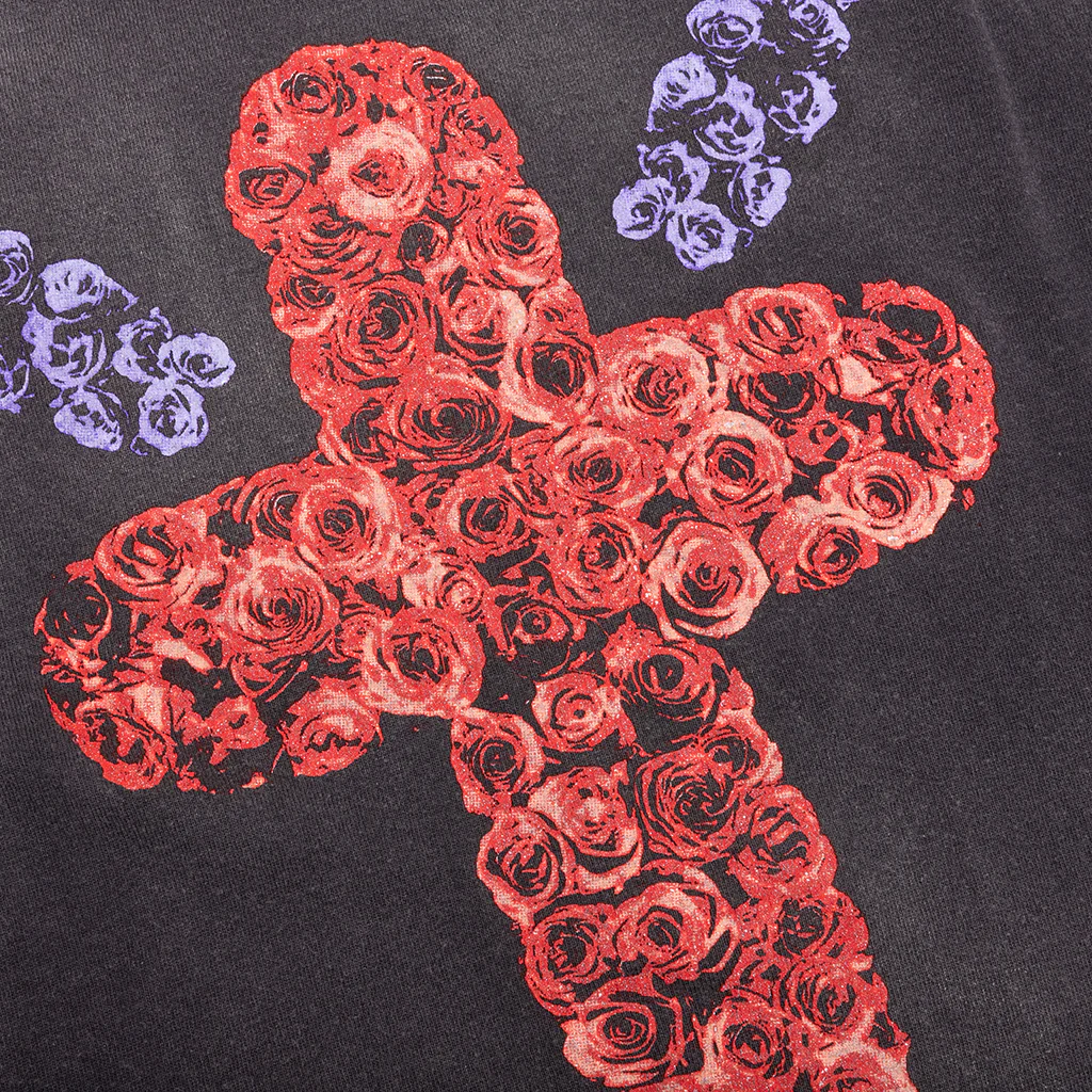 Saint Michael x Born x Raised Born Saint L/S Tee - Black - Image 4