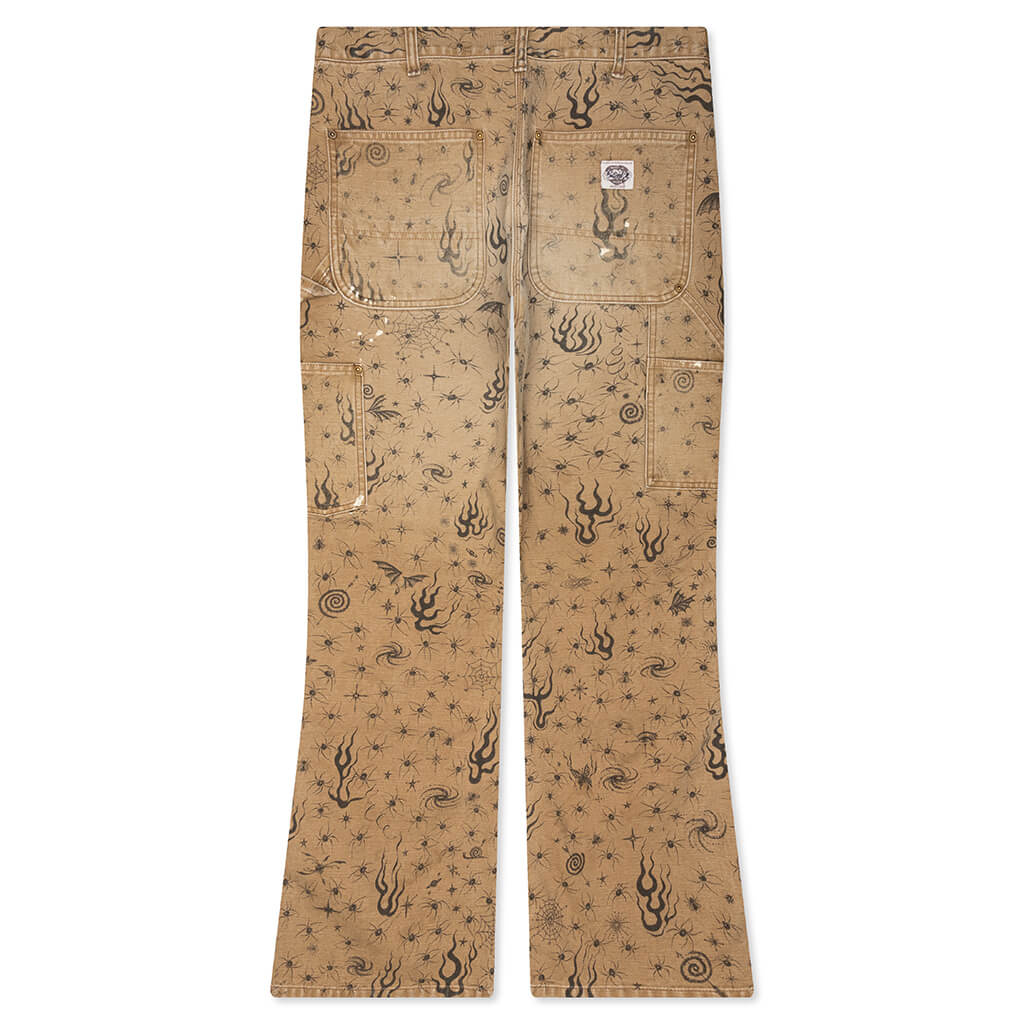 Saint Michael X Dr.Woo Mx6 Double Knee Pants - Beige - Image 2