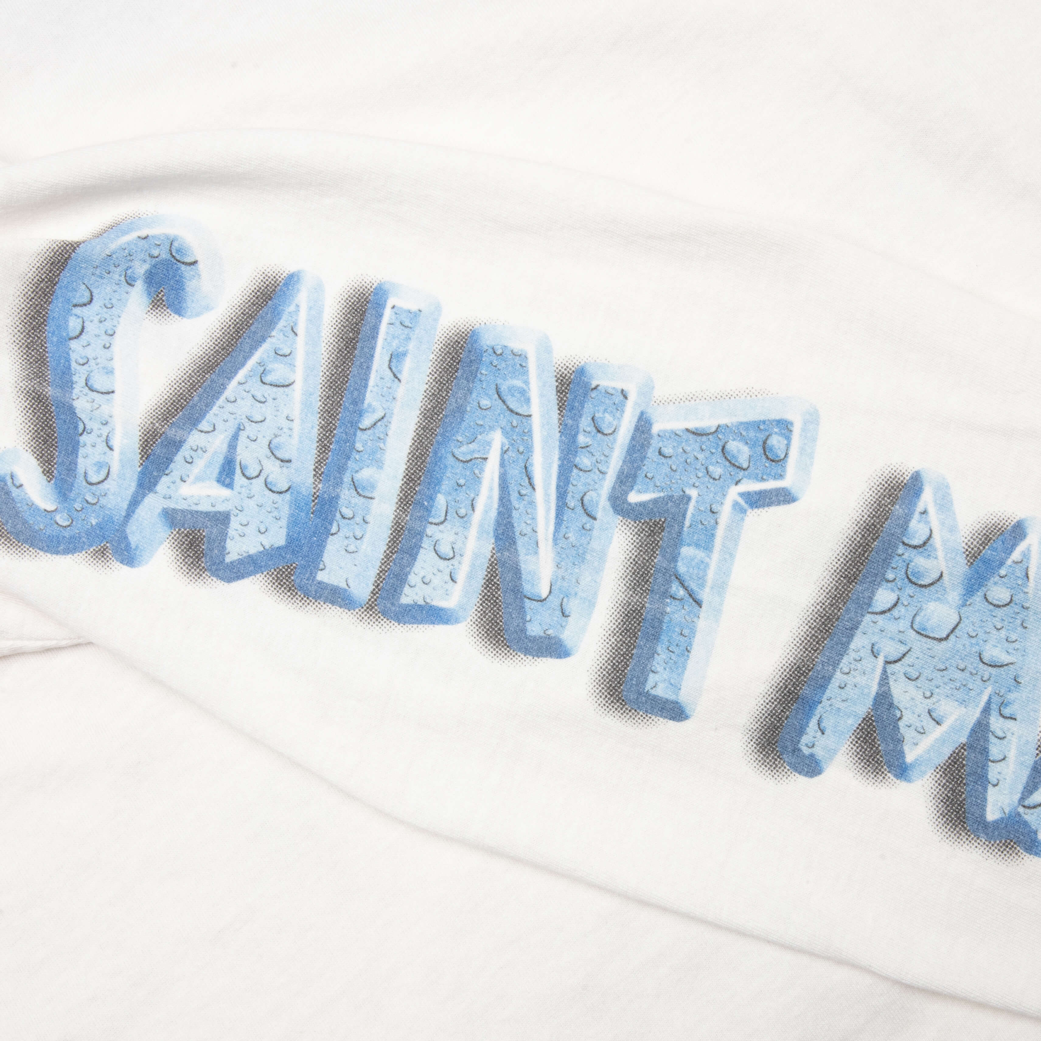 Saint Michael x Shermer Academy Heart Cookie L/S Tee - White - Image 4