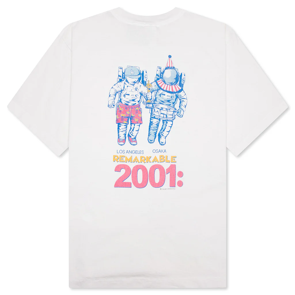 Saint Michael x Sean Wotherspoon Astro Distant Times Freaks T-Shirt - White - Image 2