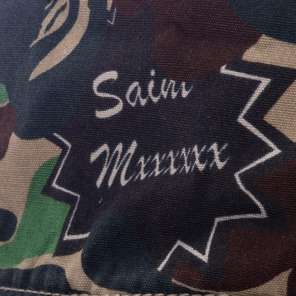 Saint Michael x A Bathing Ape Bucket Hat - Camo - Image 2