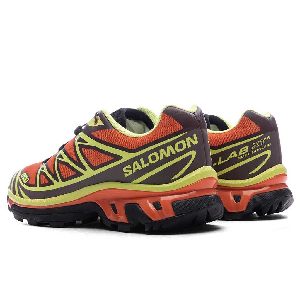 XT-6 - Red Orange/Sharp Green/Black - Image 3