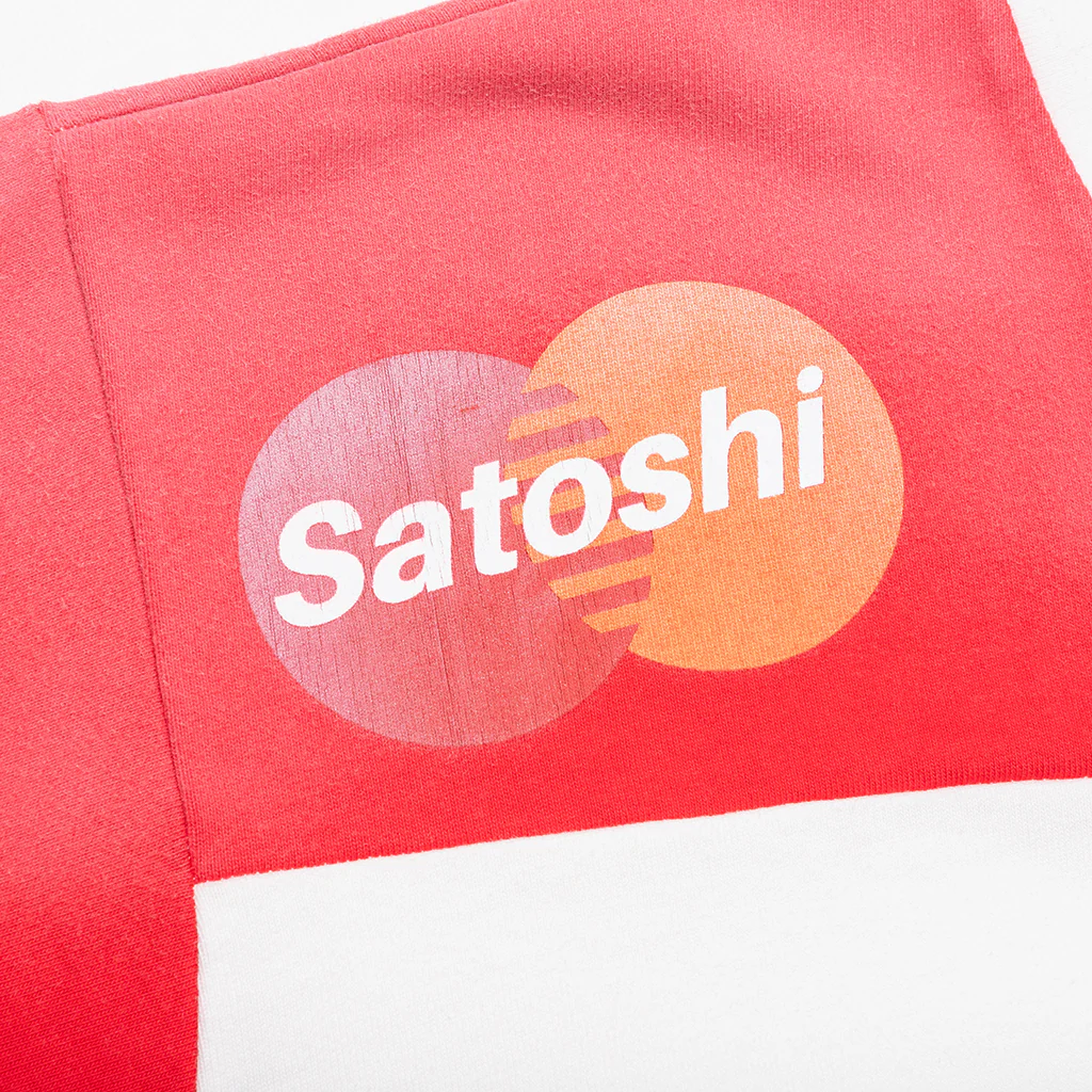 Bank Of Satoshi Jersey - White/Red - Image 3
