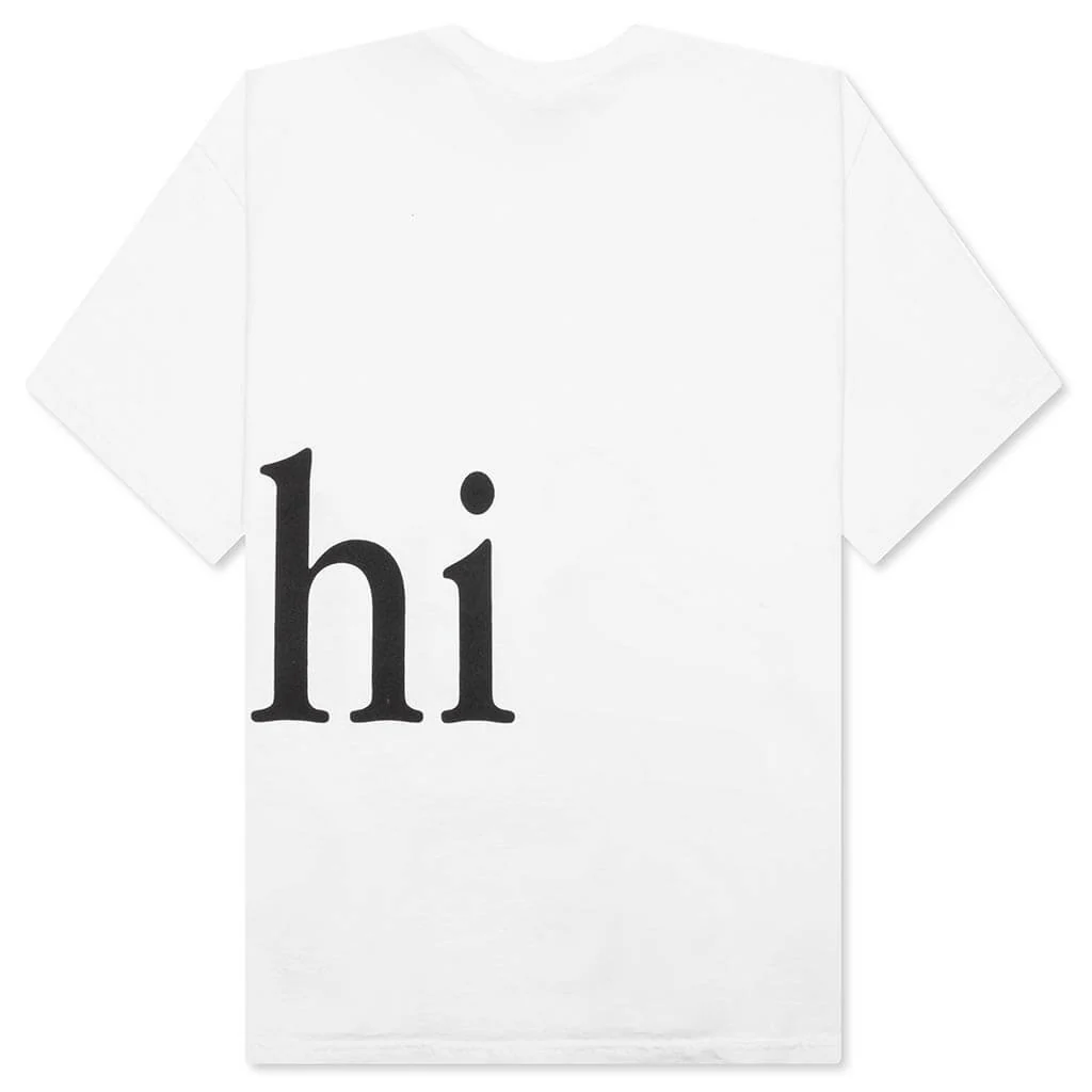 Satoshi Wrap-Around Tee - White - Image 2