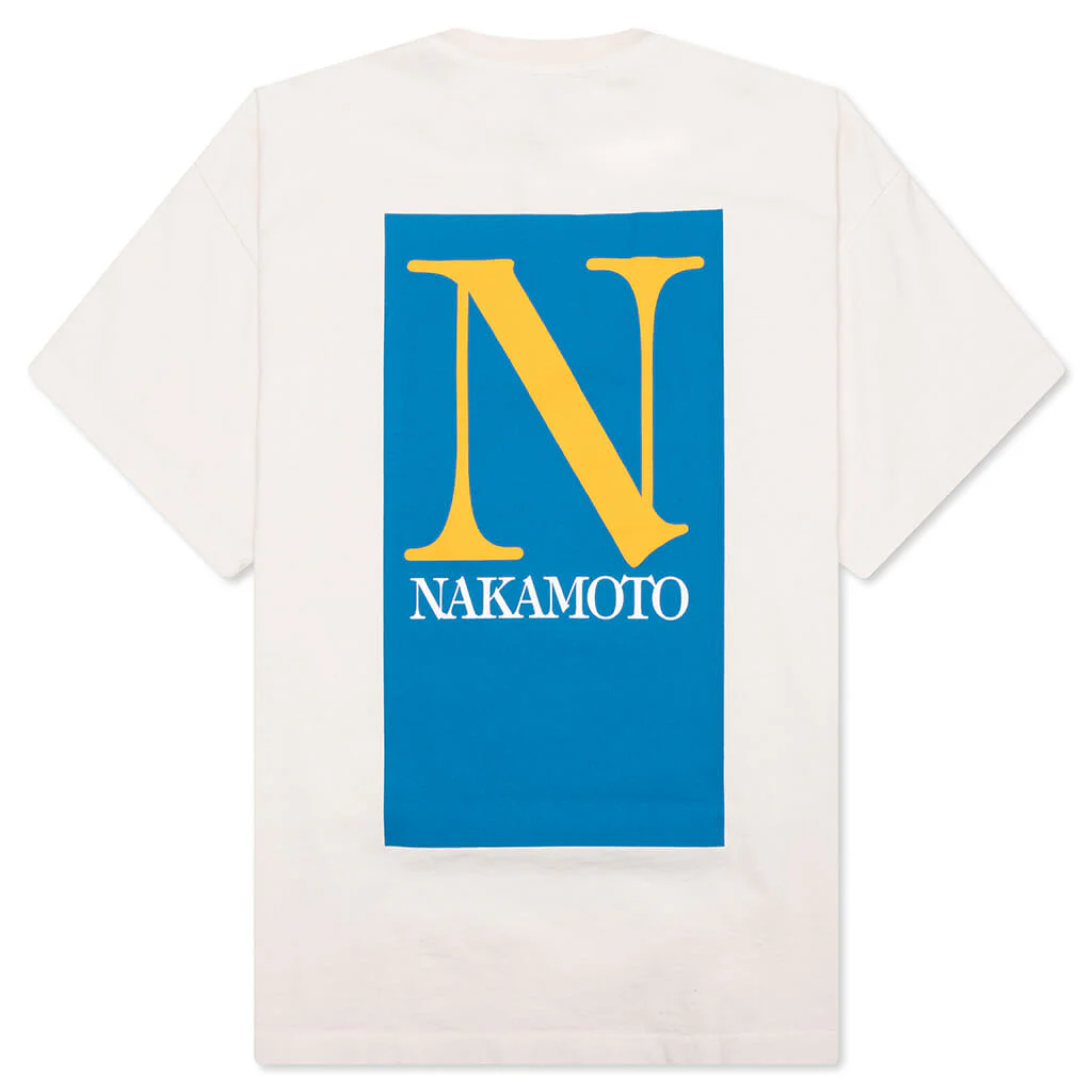 SN Block Tee - White - Image 2