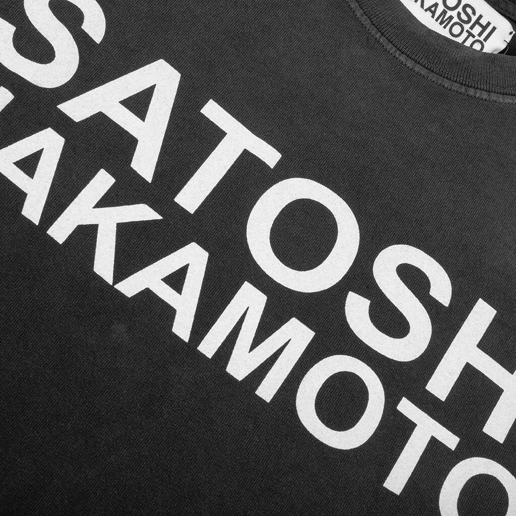 Stencil Logo Tee - Black - Image 3