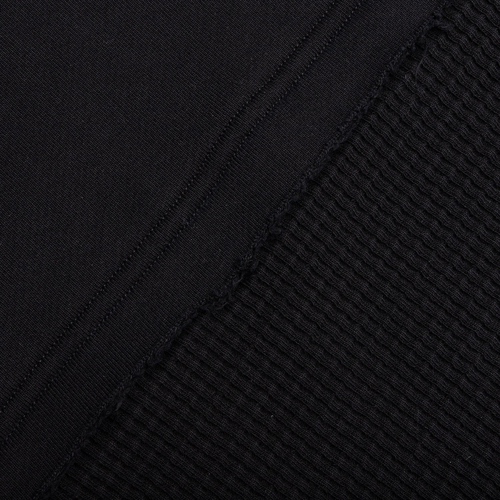 Studded Double Layer Sweatpant - Black - Image 4