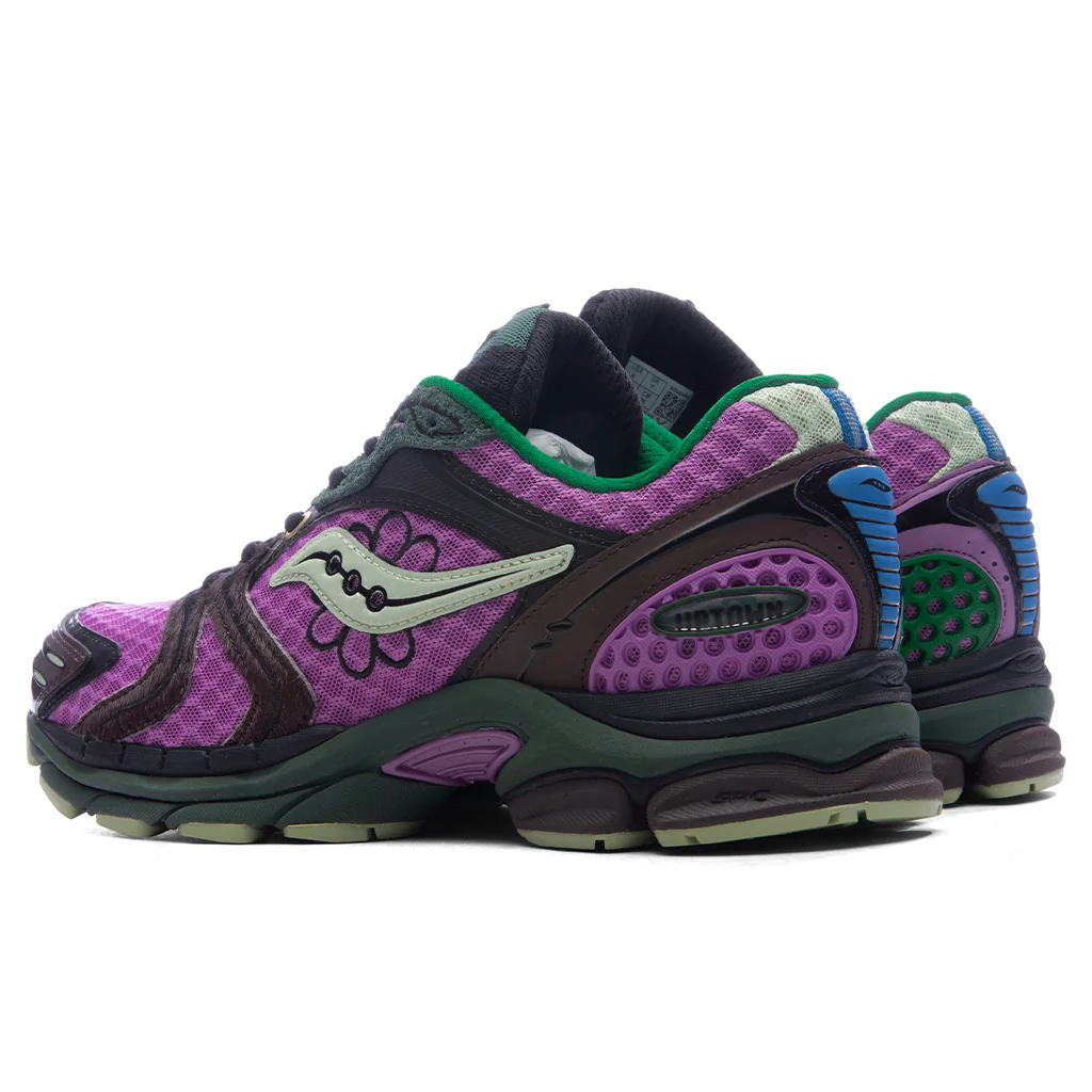 Saucony x Jae Tips Progrid Triumph 4 'Perrilla' - Violet/Earth - Image 3