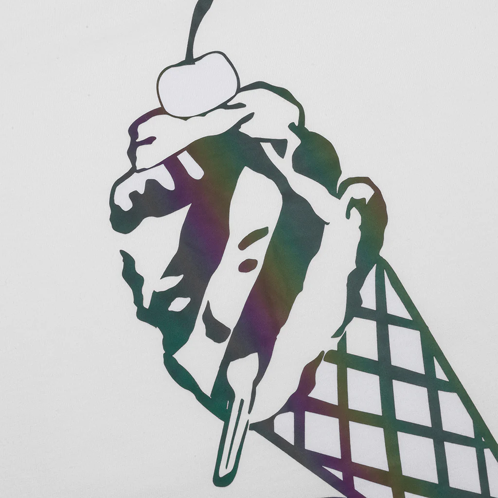 Shine S/S Tee - White - Image 3
