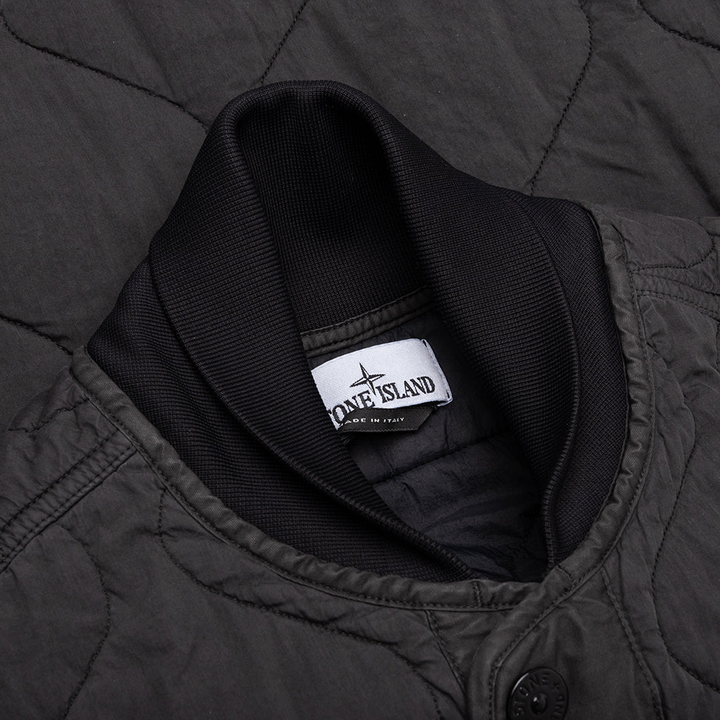 Quilted Nylon Vest - Lead Grey - Image 3