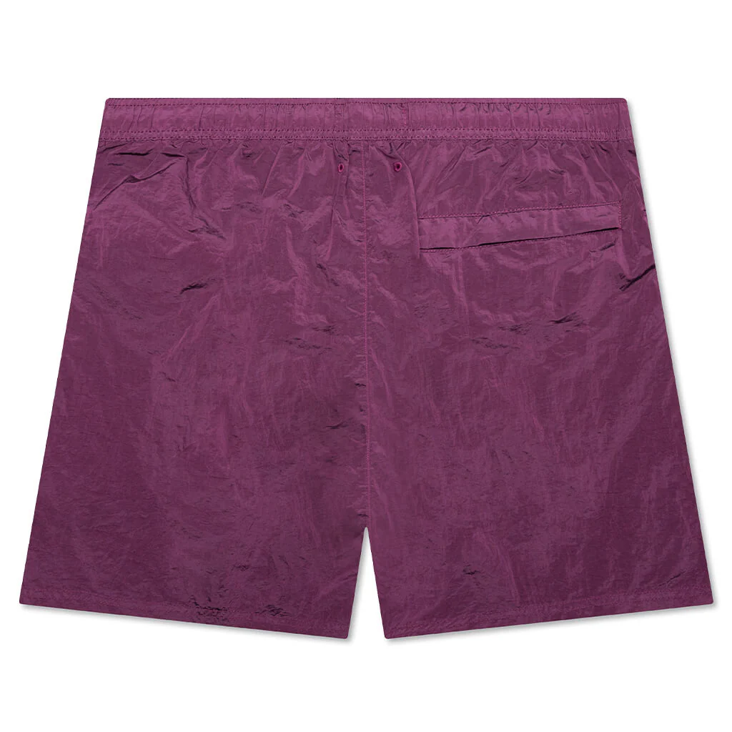 Nylon Metal Shorts - Magenta - Image 2