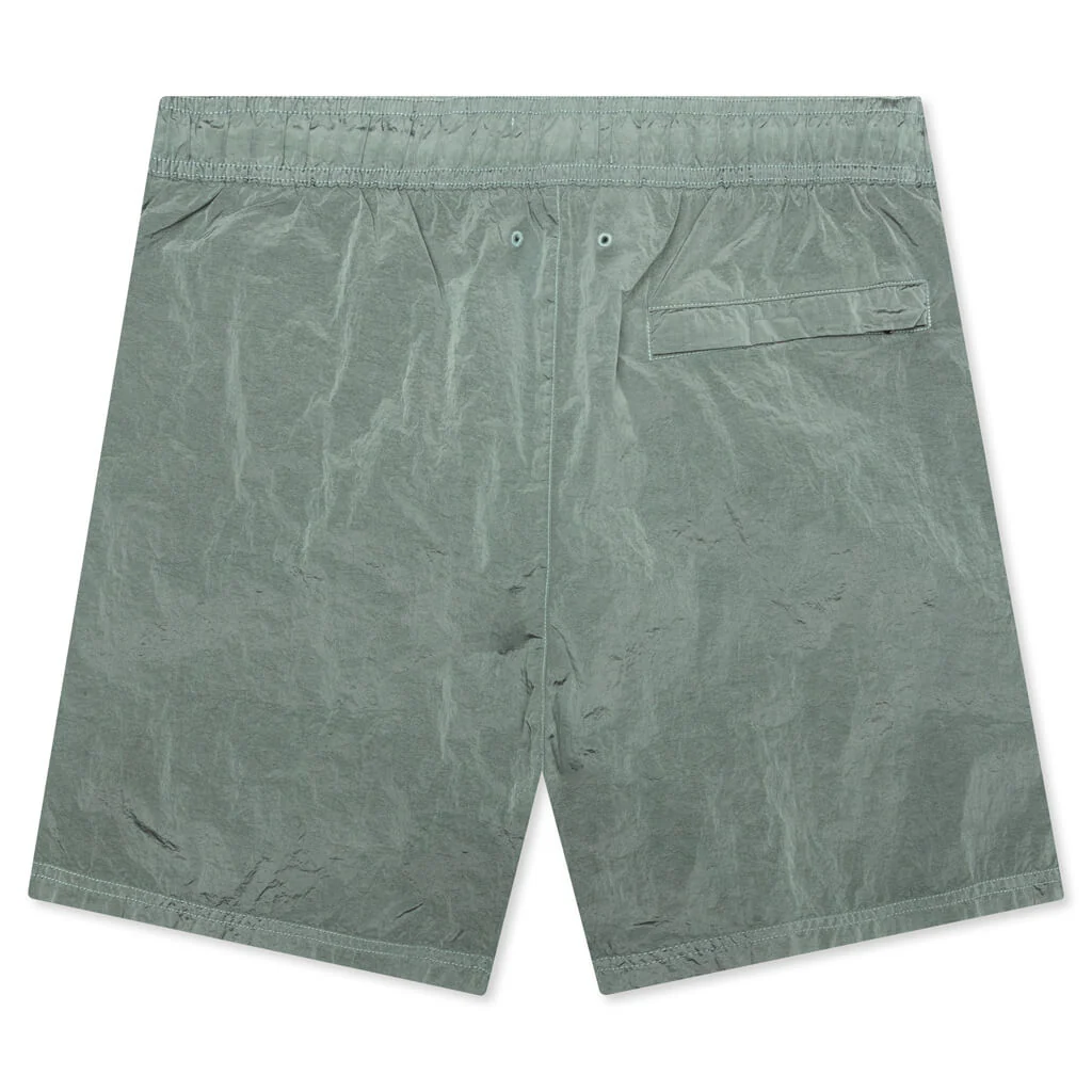 Nylon Shorts - Sage - Image 2