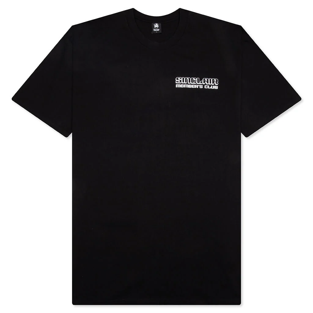 Members Club Tour Tee - Black