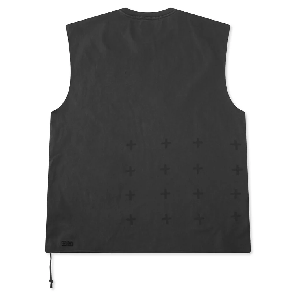 Slash Biggie S/S Tee - Faded Black - Image 2