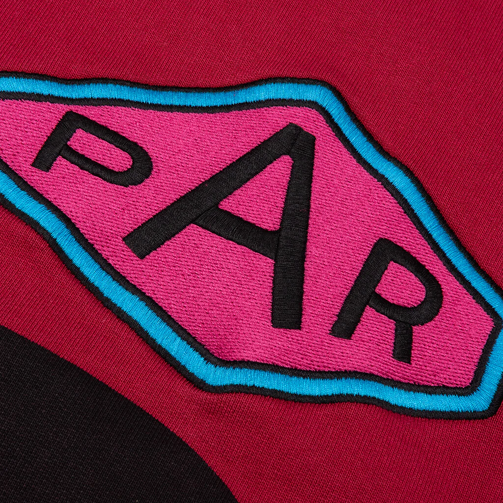 Snaked by a Horse Crewneck Sweatshirt - Beet Red - Image 4