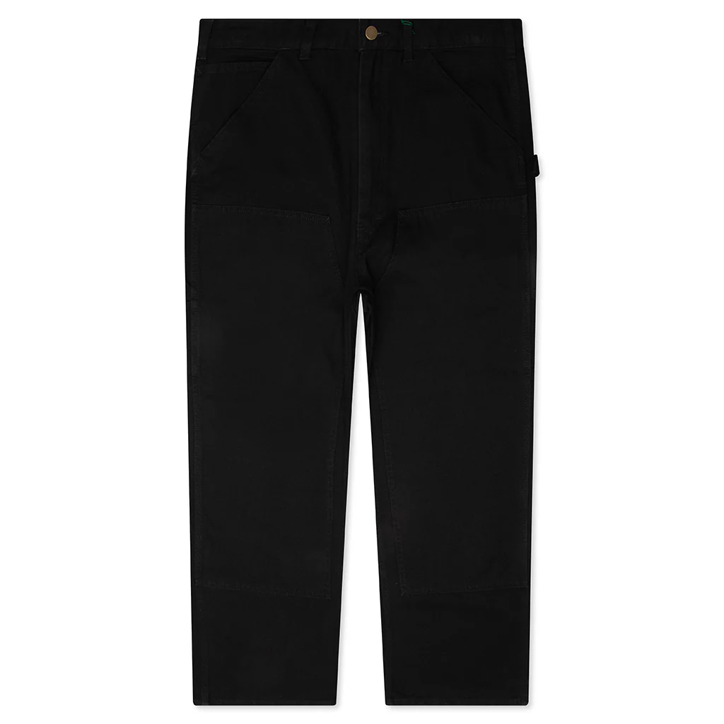 Double Knee Painter Pant - Black
