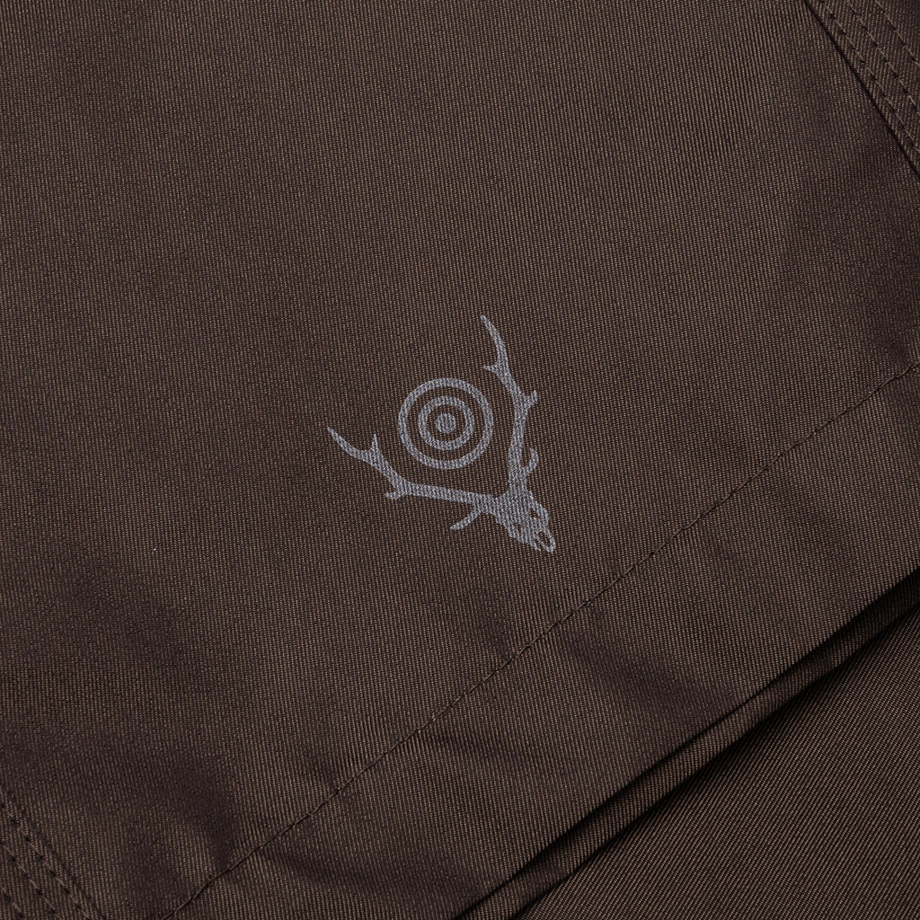 C/Pe Twill Belted C.S.Short - Brown - Image 5