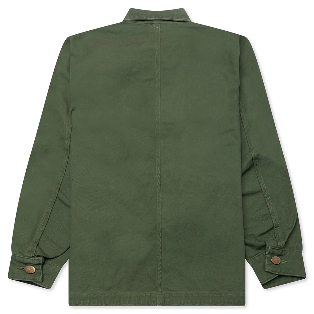 Cotton Canvas Coverall - Moss Green - Image 2