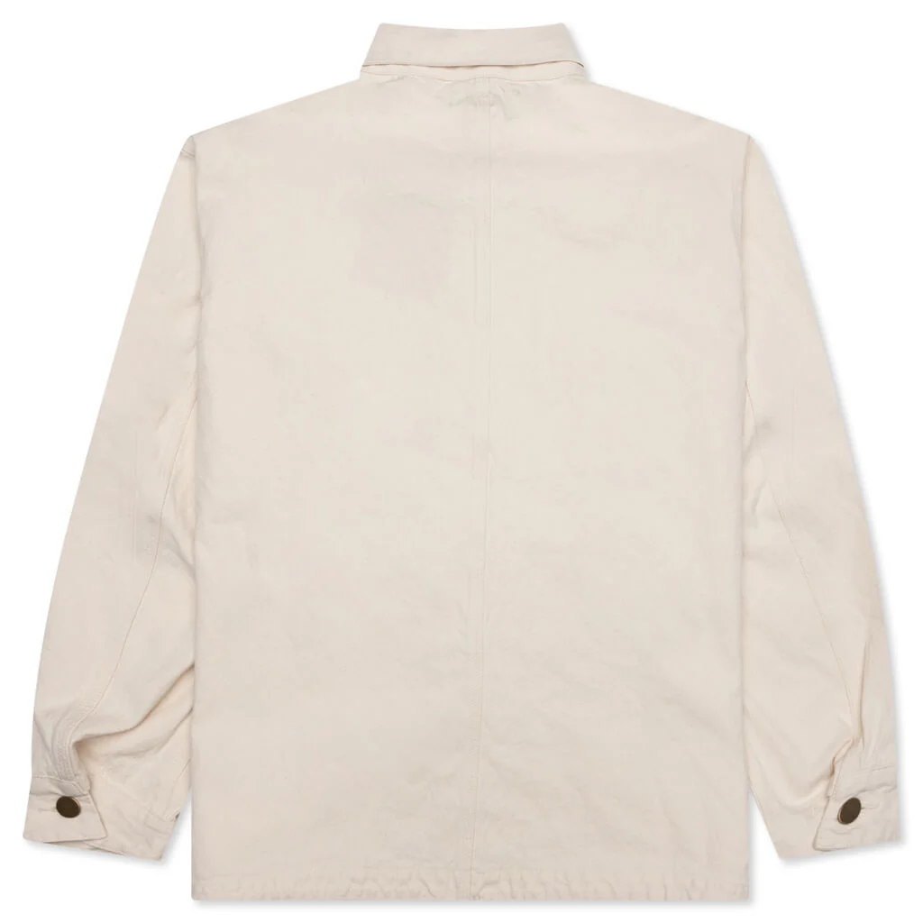 Coverall 10oz Cotton Canvas - Off White - Image 2