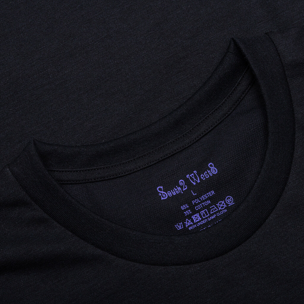 Round Pocket S/S Tee - Black - Image 3