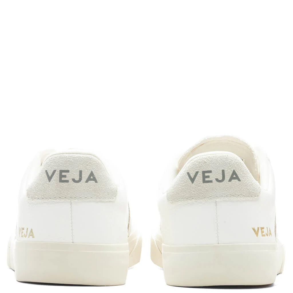 Women's Campo Chromefree - Extra White/Natural Suede - Image 4