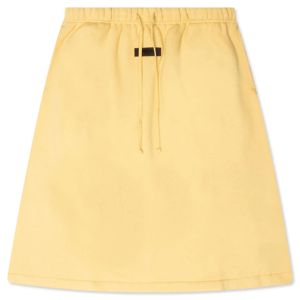 Women's Midlength Skirt - Light Tuscan