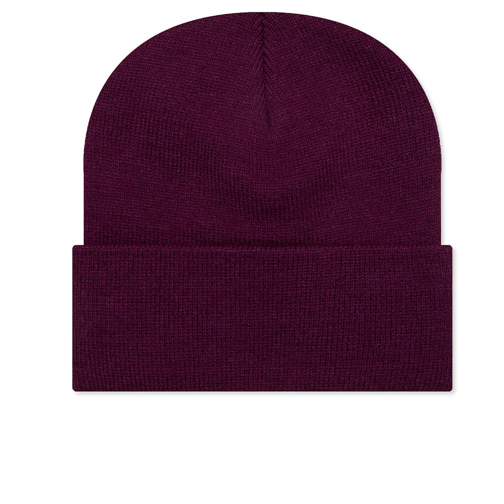 Stock Cuff Beanie - Fig - Image 3