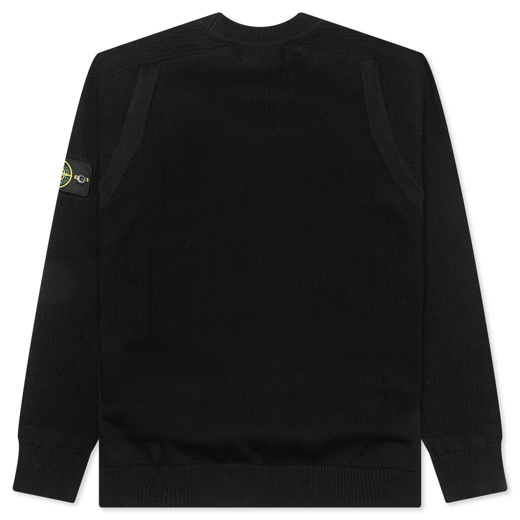 Crewneck Knit - Black - Image 2