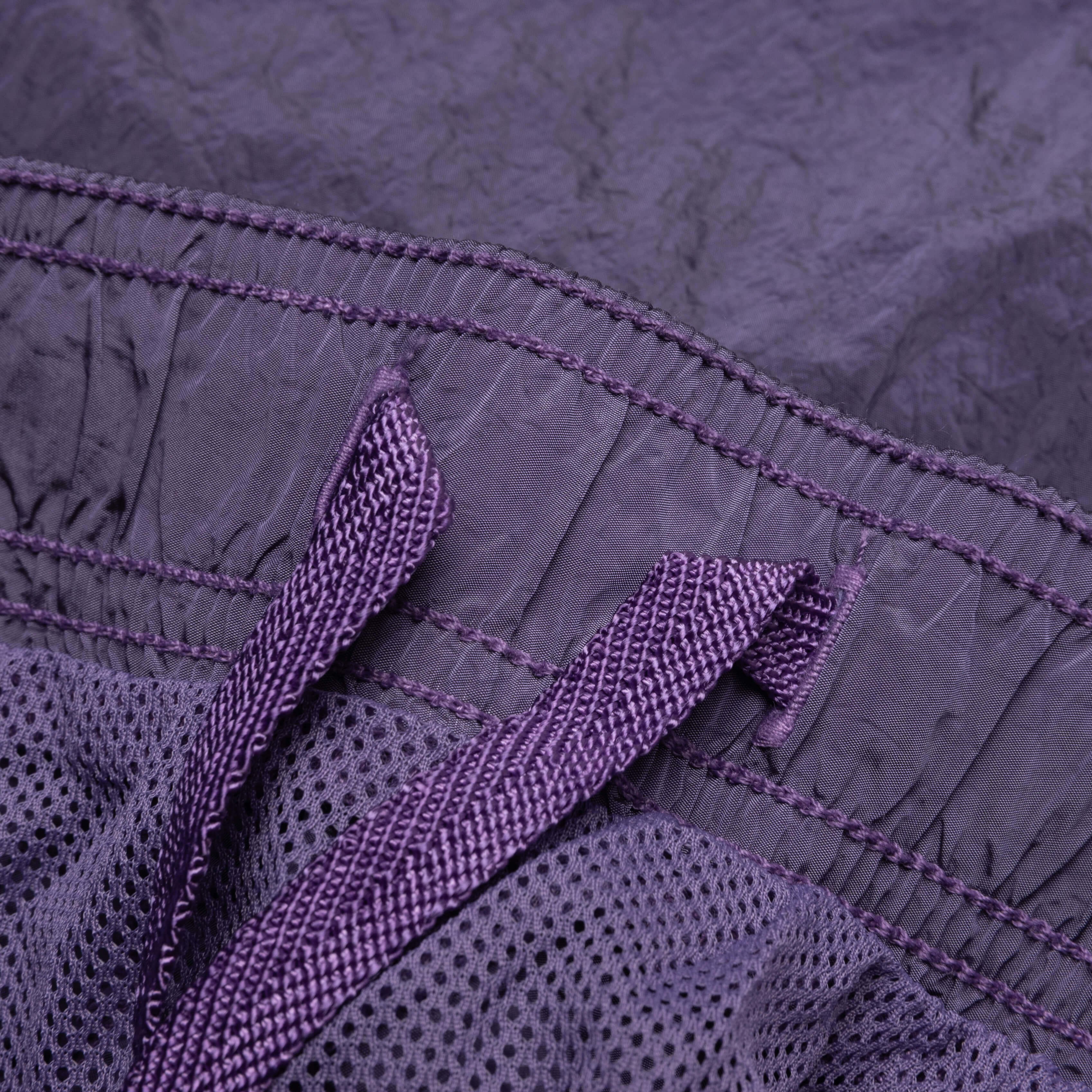 Nylon Metal Regular Fit Shorts - Lavender - Image 3