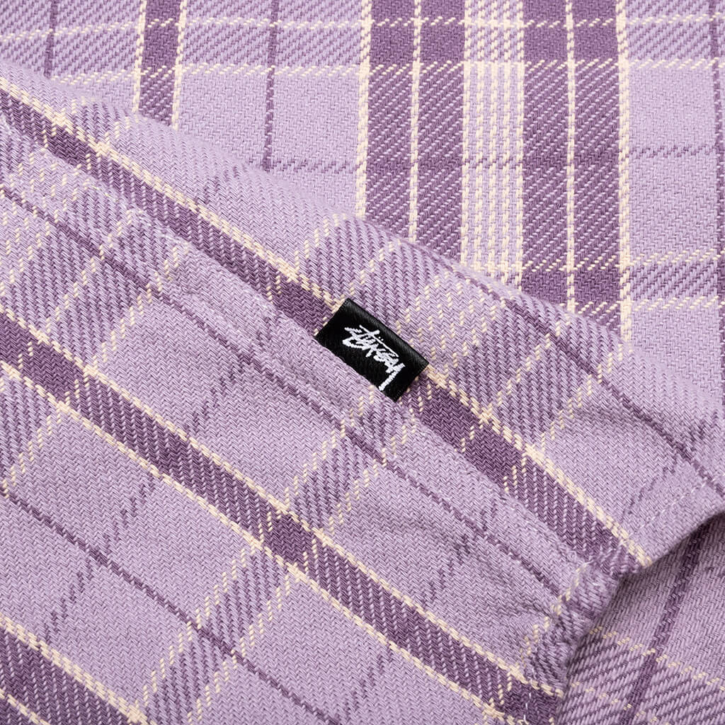 Stones Plaid Shirt - Lavender - Image 5