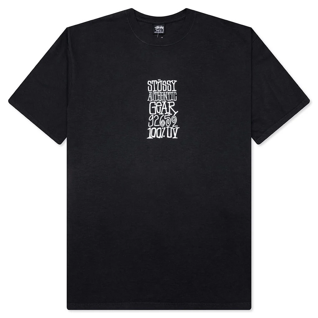 Authentic Gear Pigment Dyed Tee - Faded Black