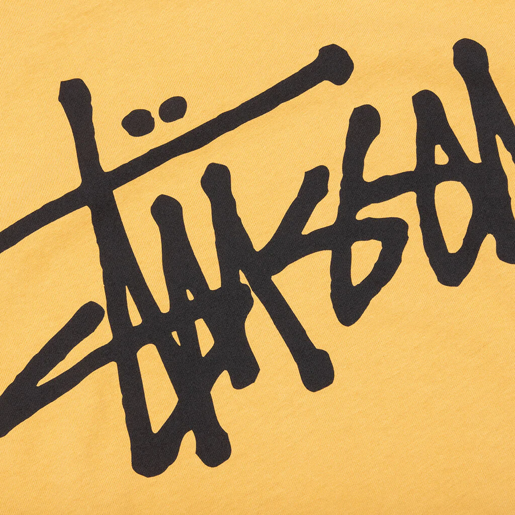 Basic Stussy Pigment Dyed Tee - Honey - Image 4