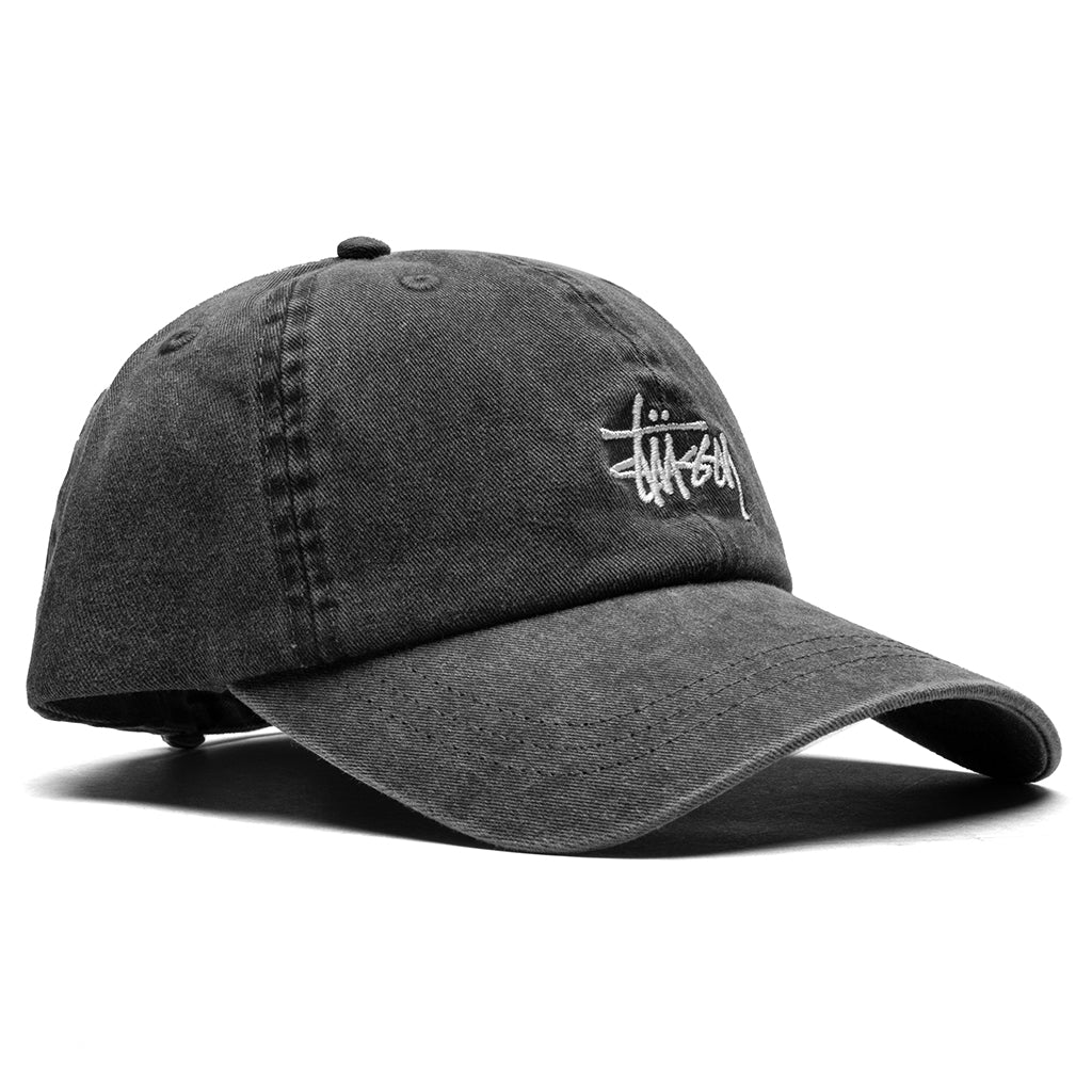 Basic Washed Low Pro Cap - Charcoal - Image 3