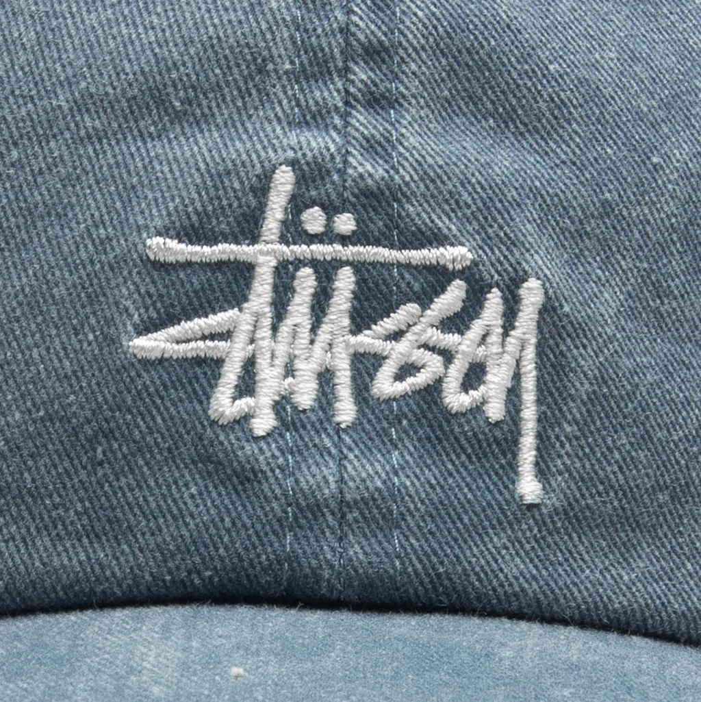Basic Washed Low Pro Cap - Ink Blue - Image 2