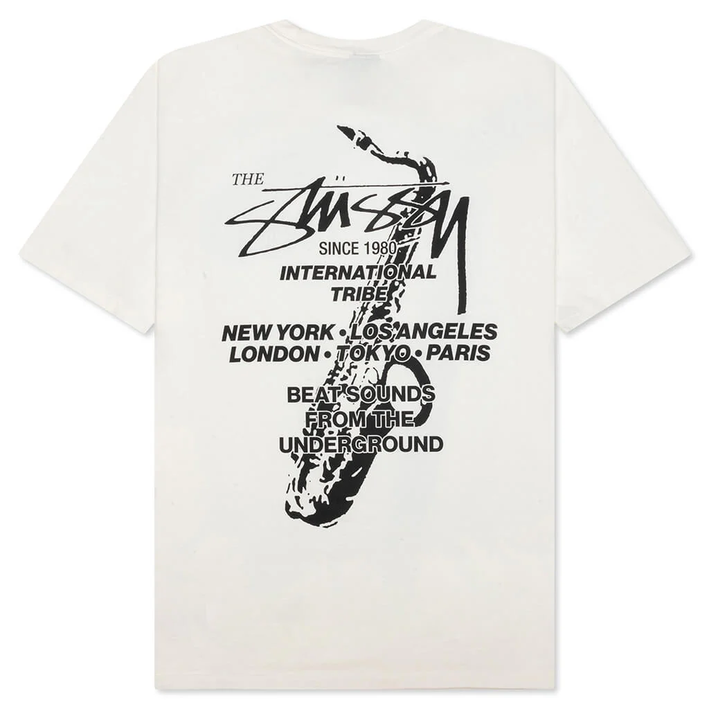 Beat Sounds Pigment Dyed Tee - Natural - Image 2
