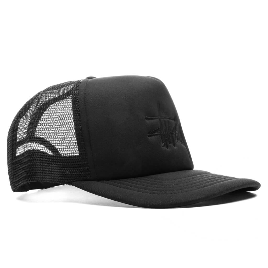Big Basic Trucker Cap - Shadow Black - Image 3