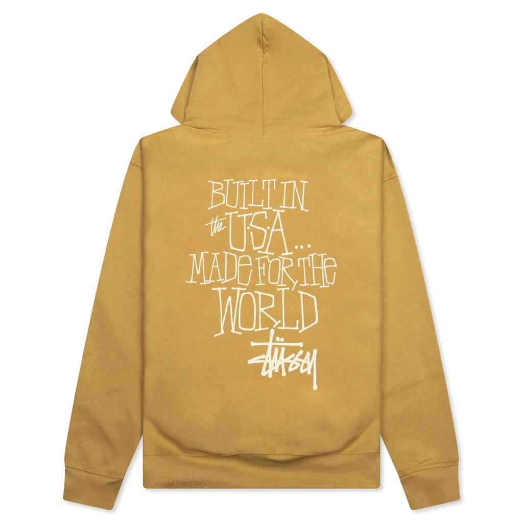 Built In Usa Hoodie - Curry - Image 2