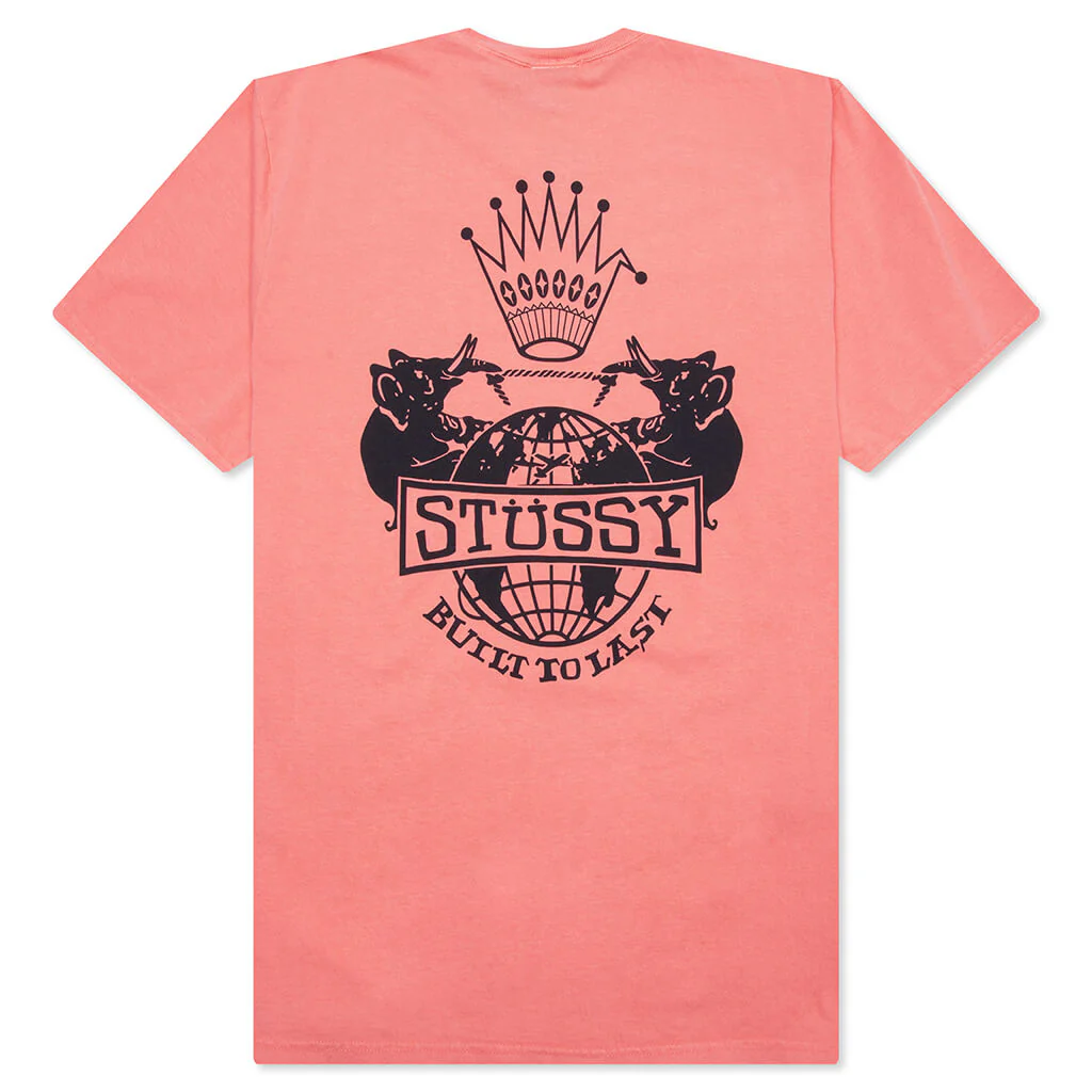 Built To Last Pigment Dyed Tee - Sherbert - Image 2