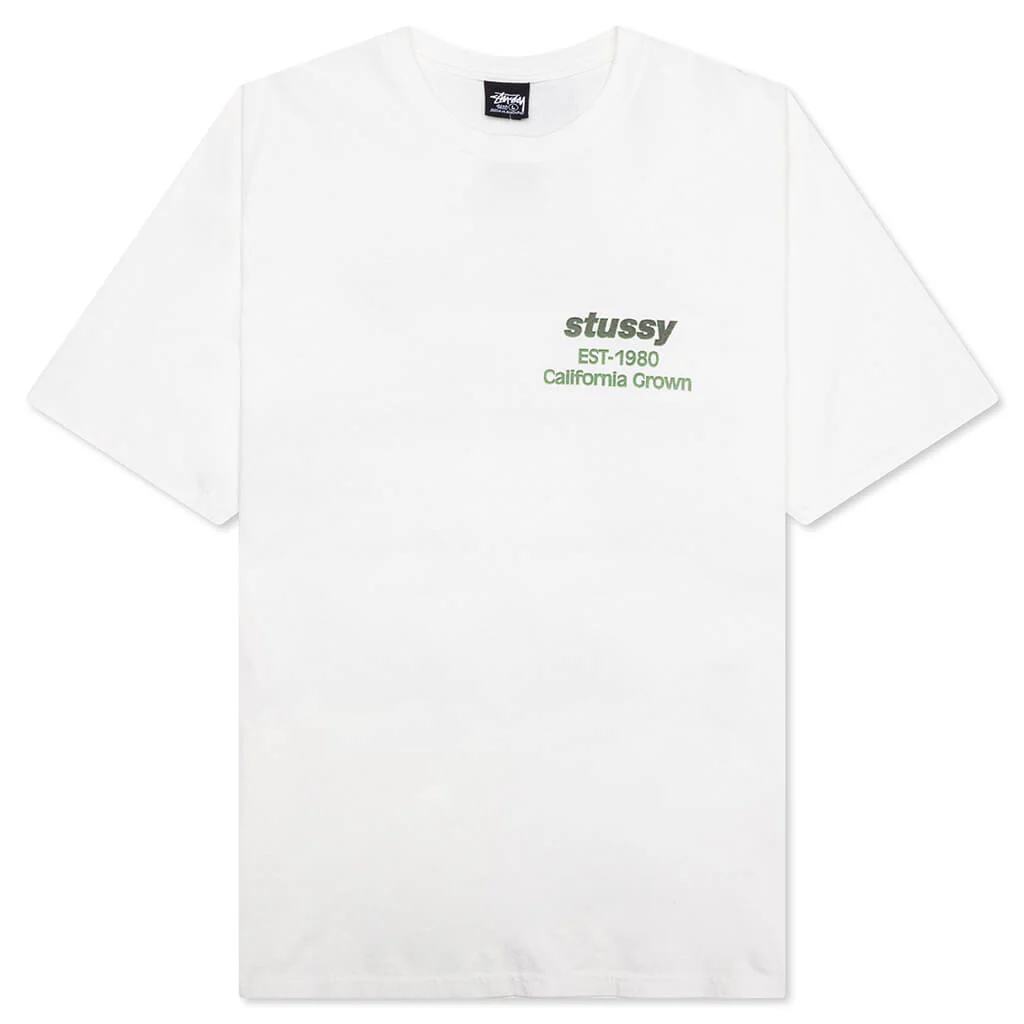 California Grown Pigment Dyed Tee - Natural