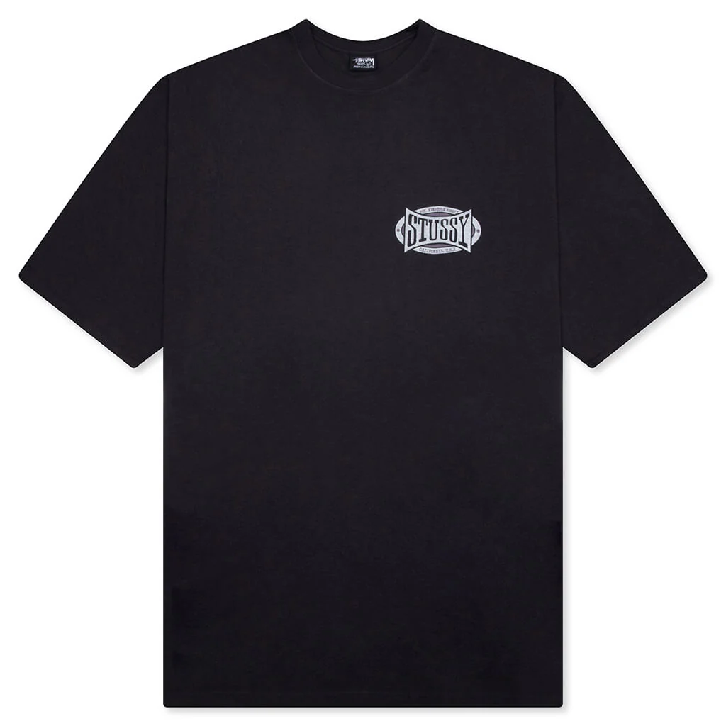 Champion Oval Pigment Dyed Tee - Faded Black