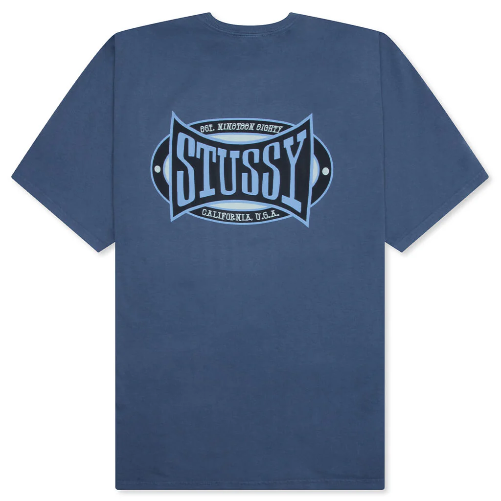 Champion Oval Pigment Dyed Tee - Navy - Image 2