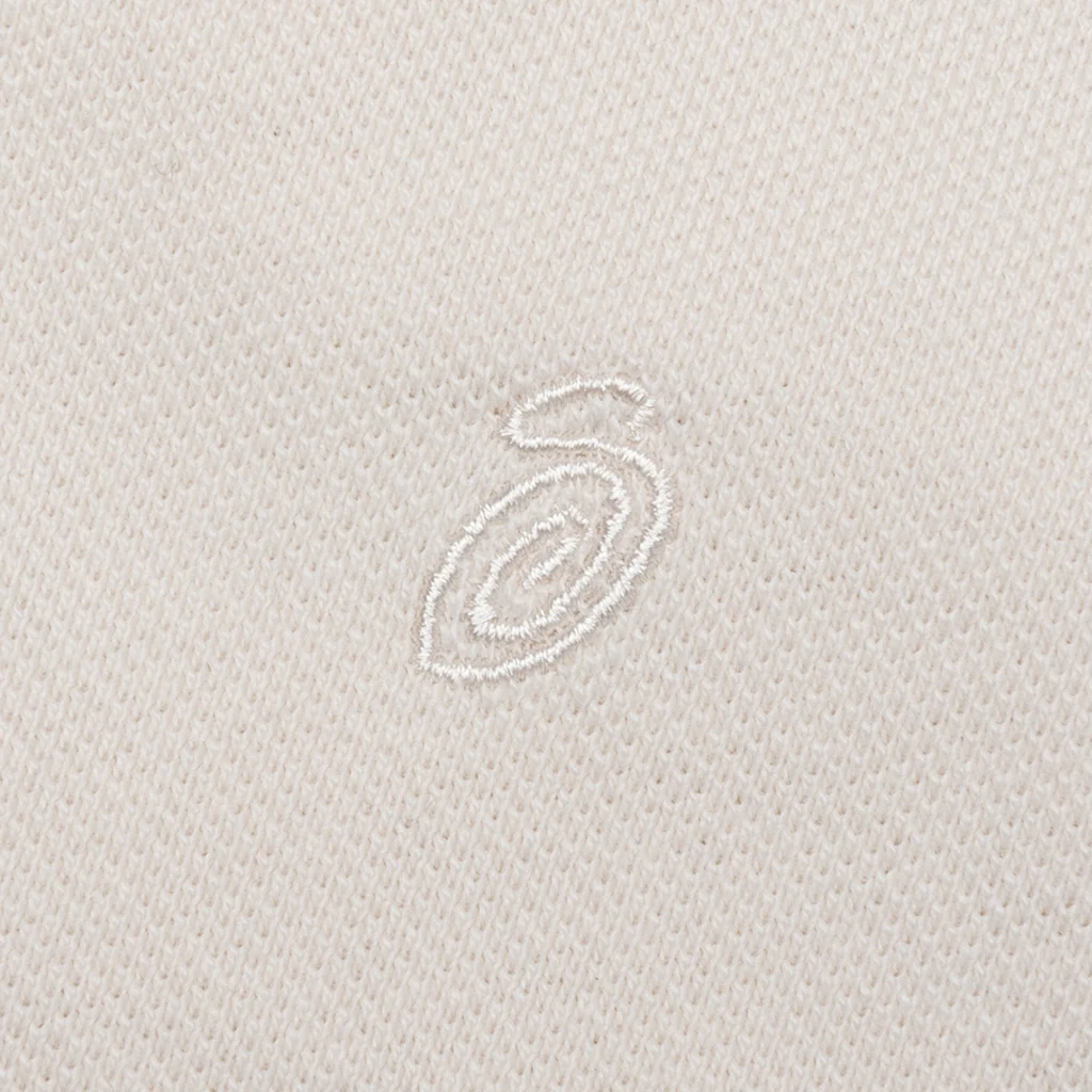 Classic Pique Polo - Off White - Image 4